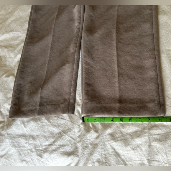 NWT Aritzia The Effortless Pant Size 6 in Taupe - Picture 6 of 12